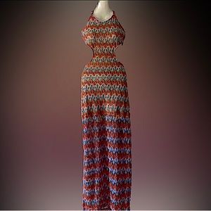 Dolls Kill Poster Girl Maxi Dress sz M